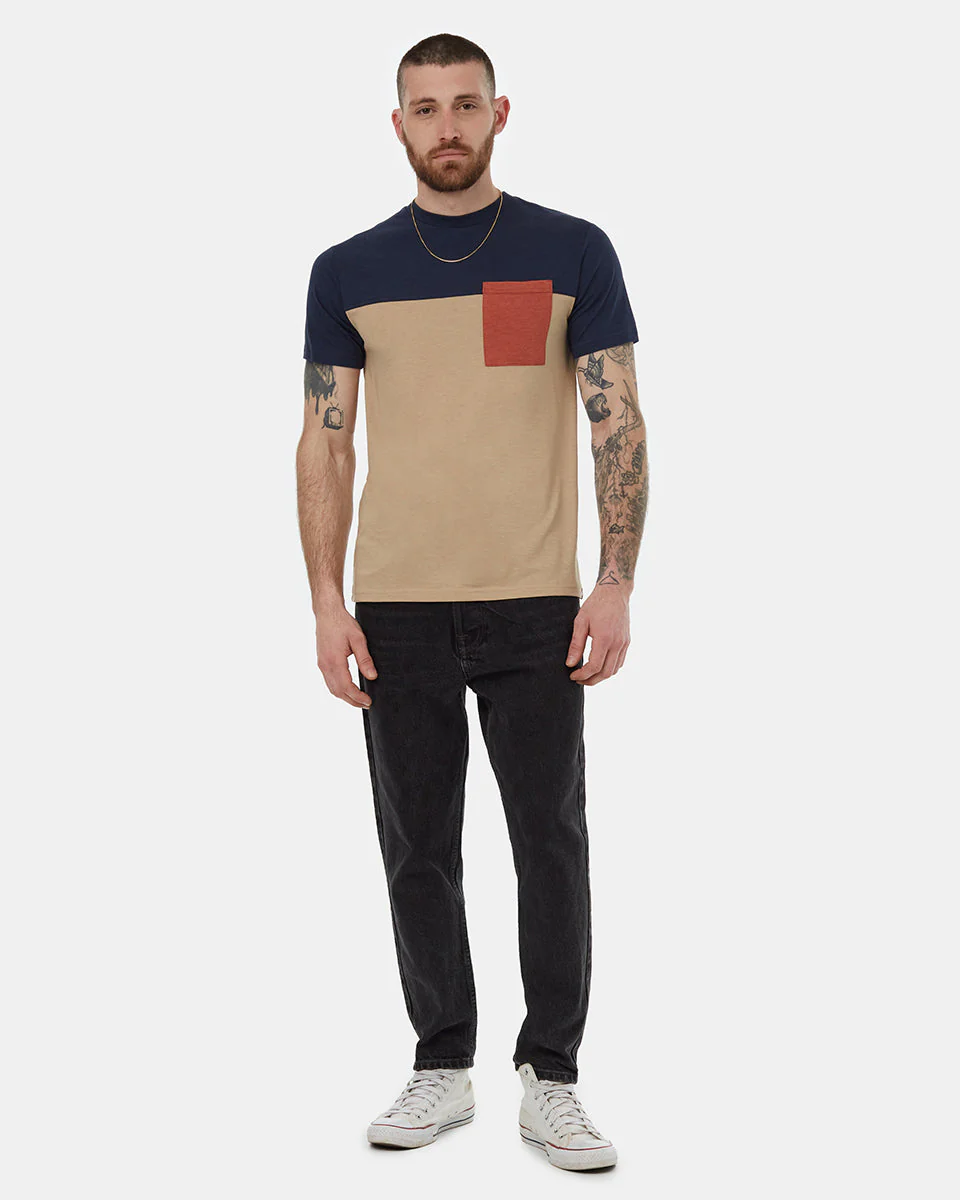 Blocked Pocket T-Shirt - Image 2
