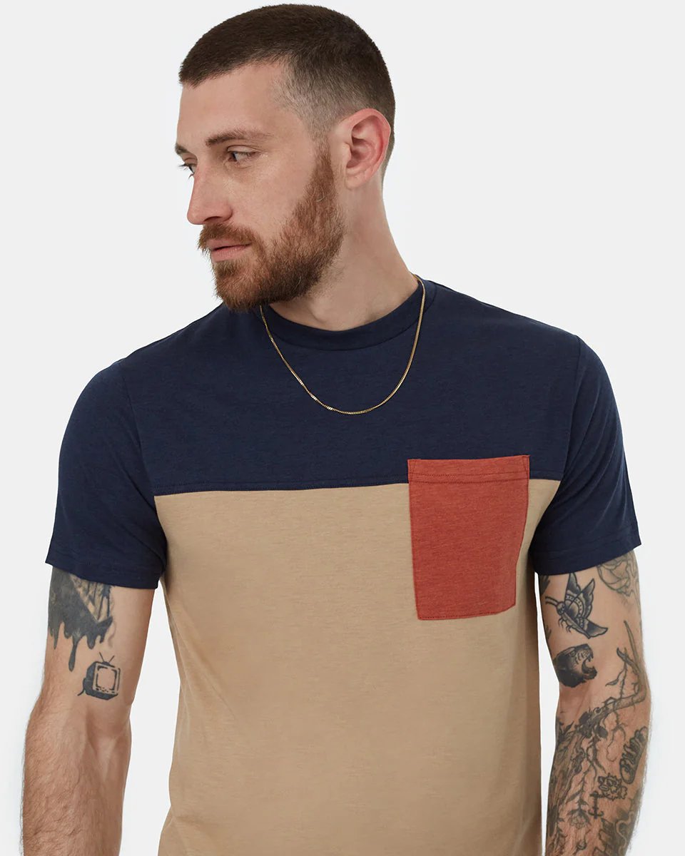 Blocked Pocket T-Shirt - Image 4