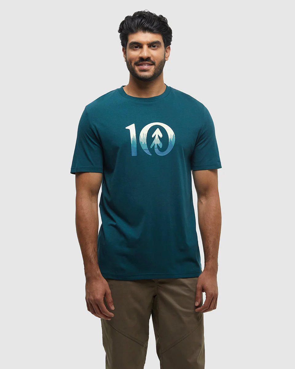 Cloudy Forest Ten T-Shirt