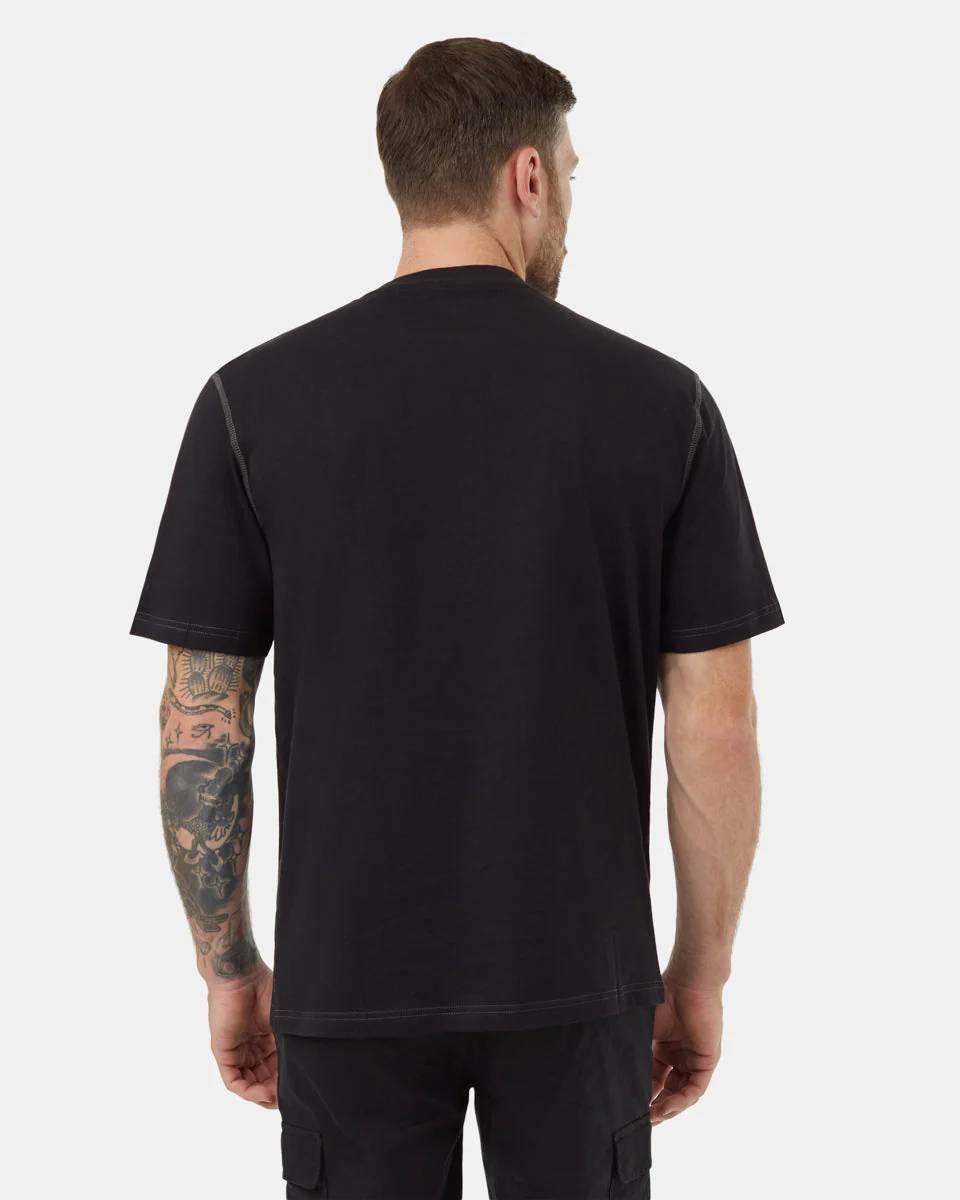 Contrast Thread Relaxed T-Shirt - Image 3