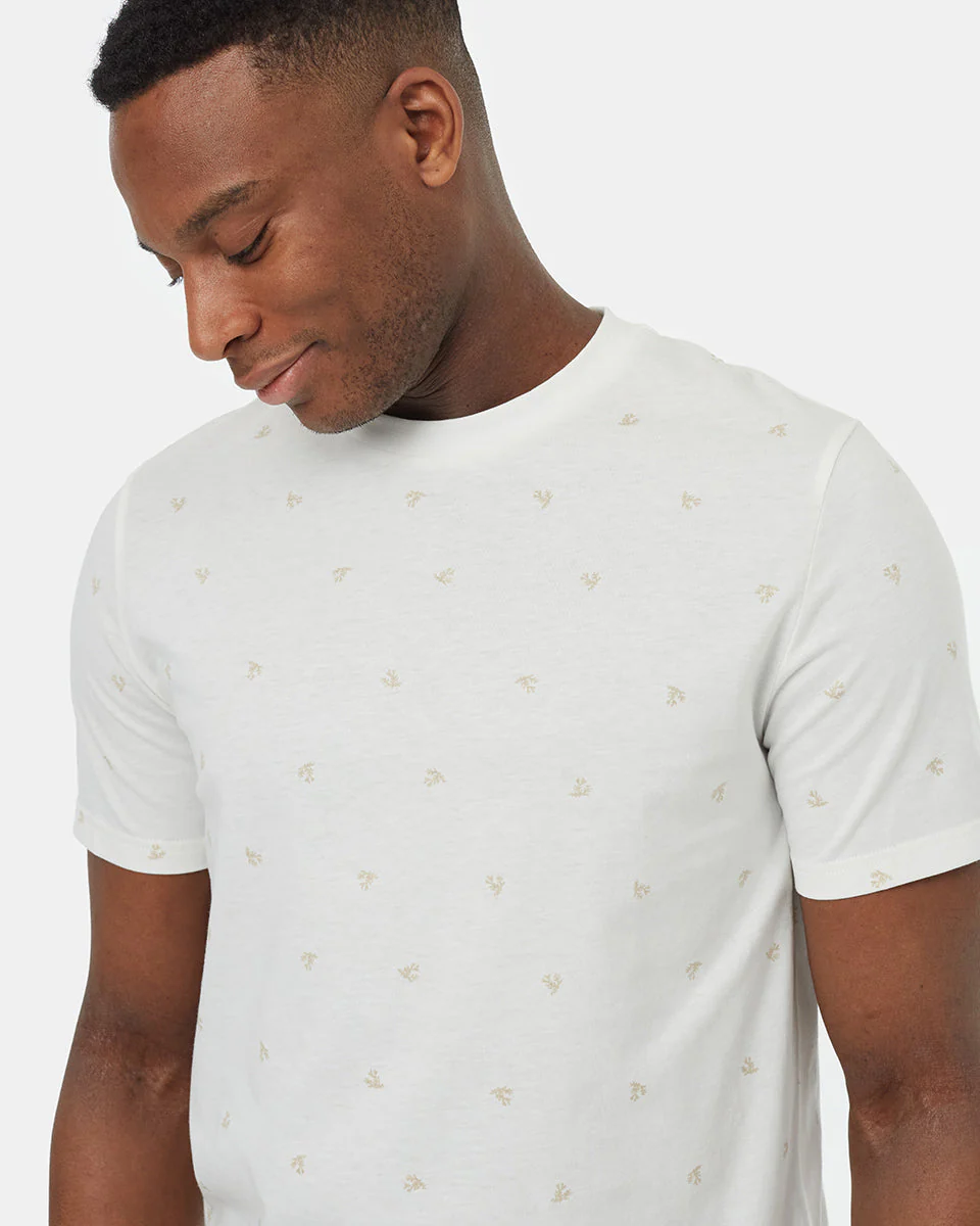 Coral Print T-Shirt - Image 4