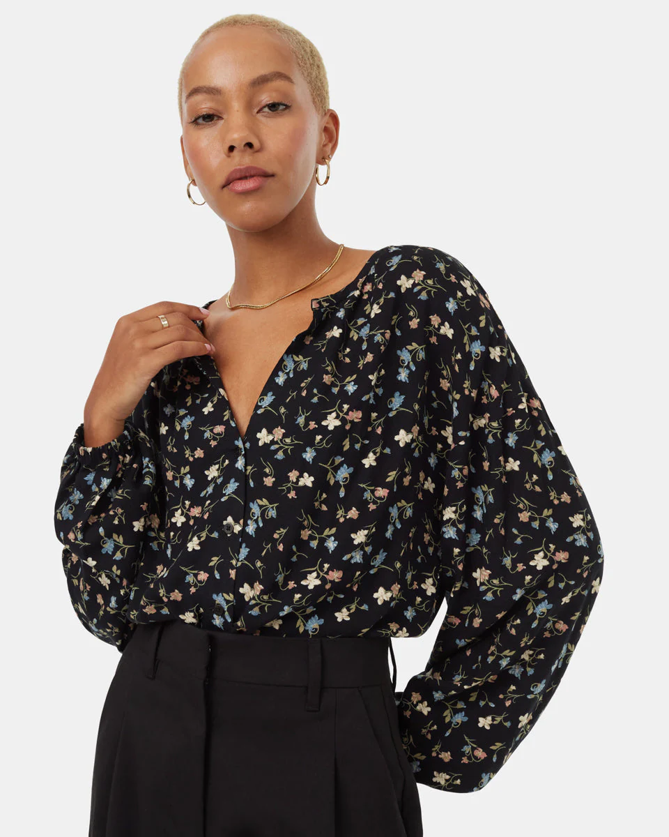 EcoWoven Crepe Blouse - Image 4