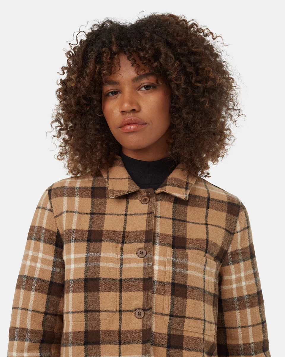 Flannel Utility Jacket - Image 4