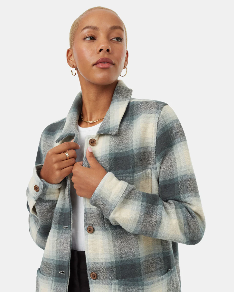 Flannel Utility Jacket - Image 4