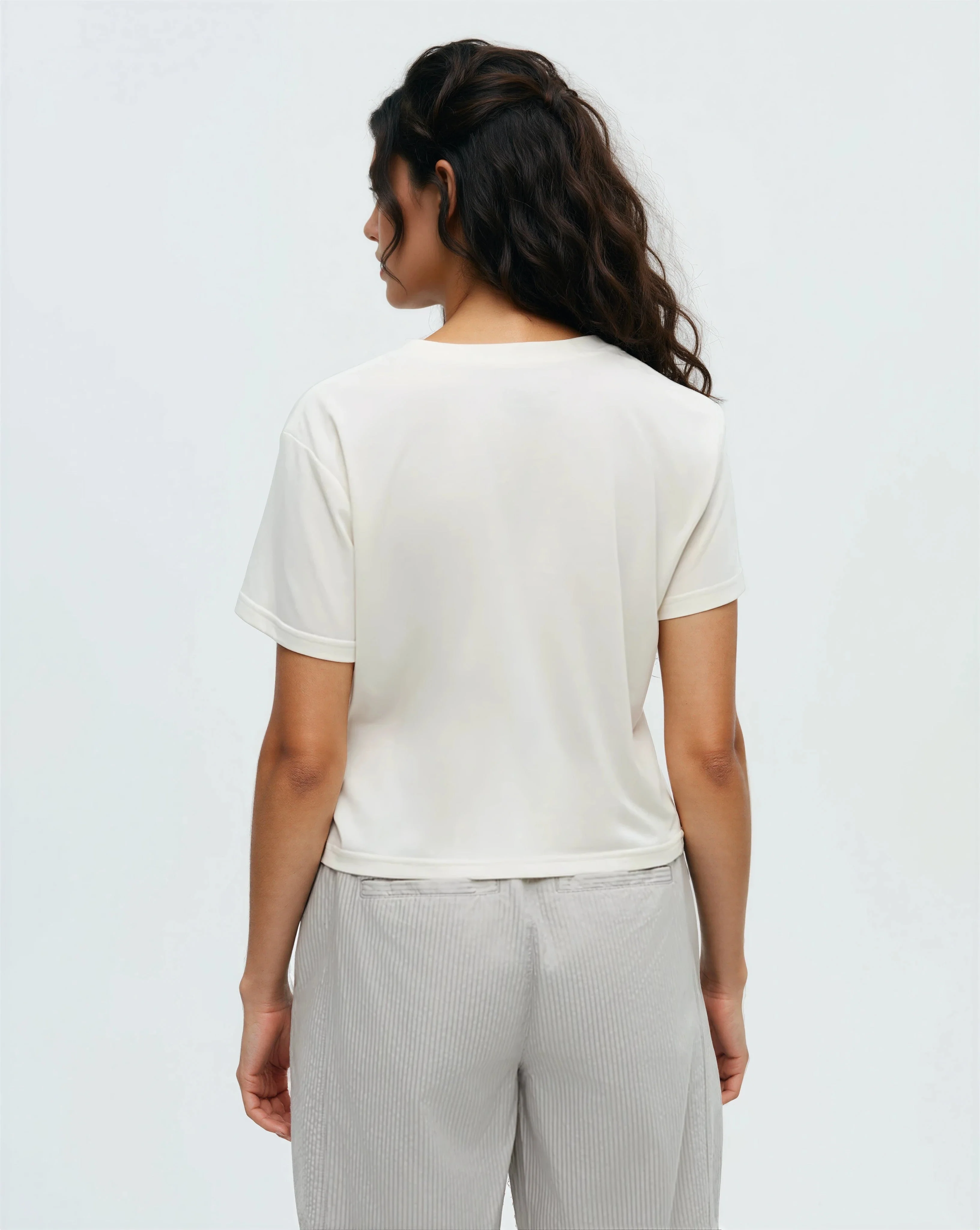 Floral Crop T-Shirt - Image 3