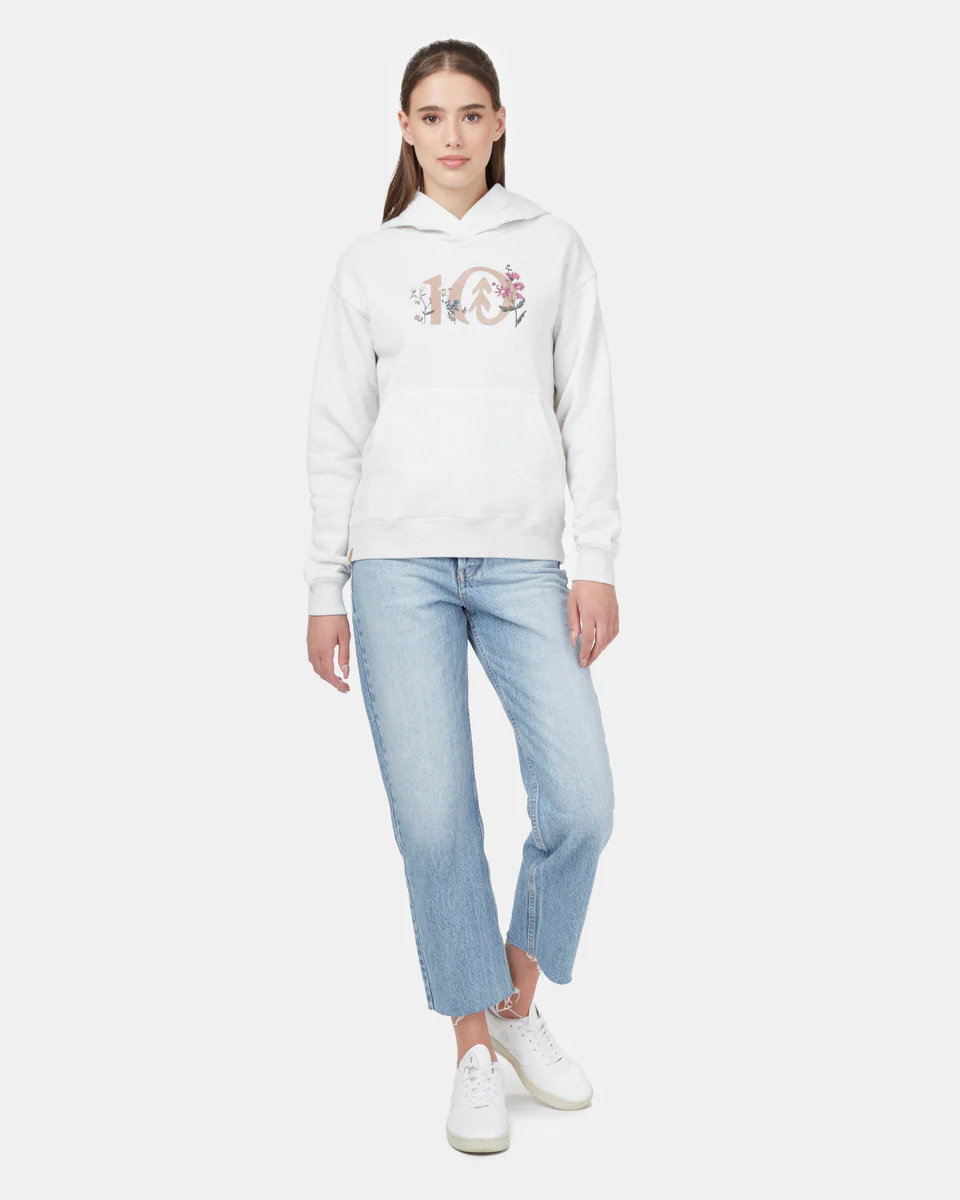 Floral Logo Hoodie - Image 2