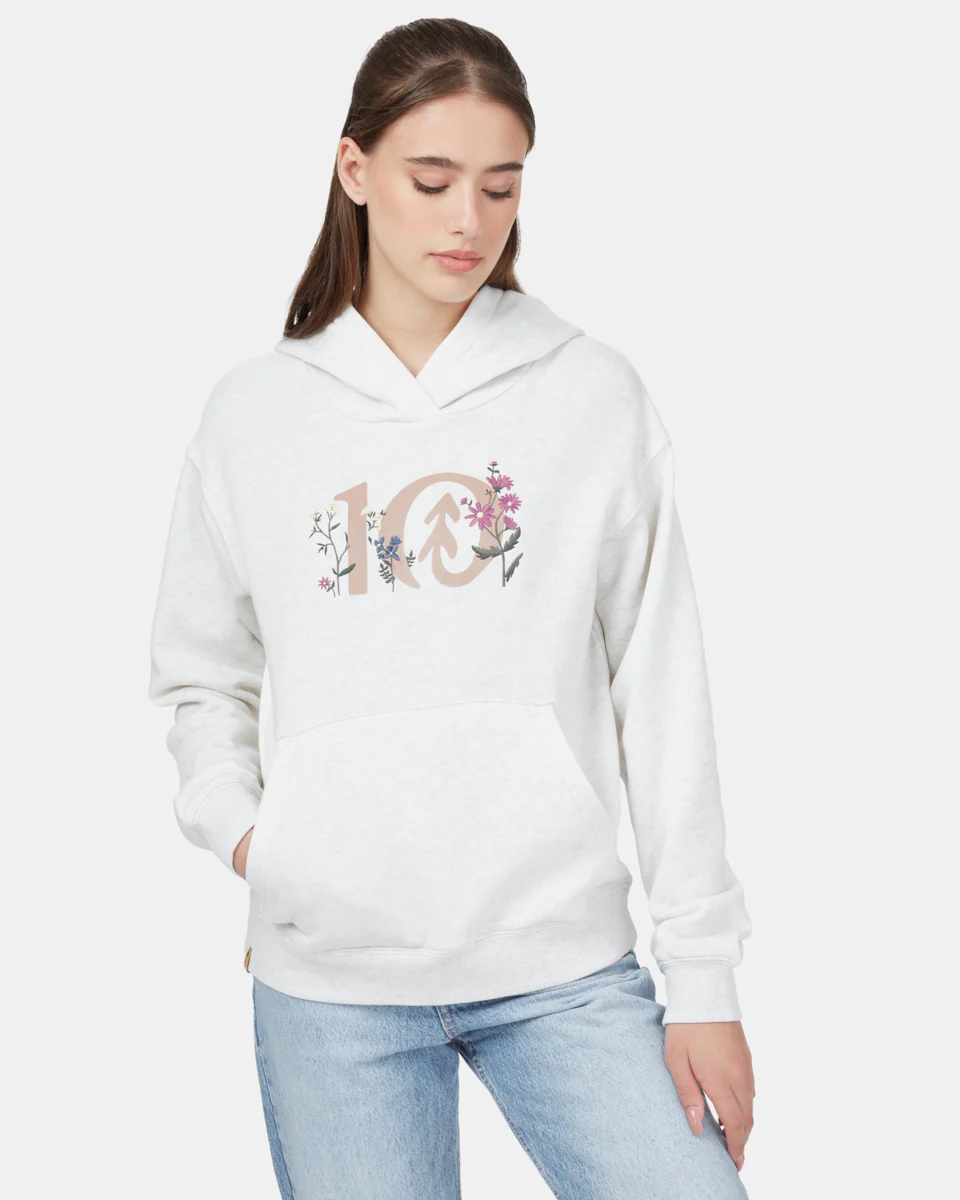 Floral Logo Hoodie - Image 4