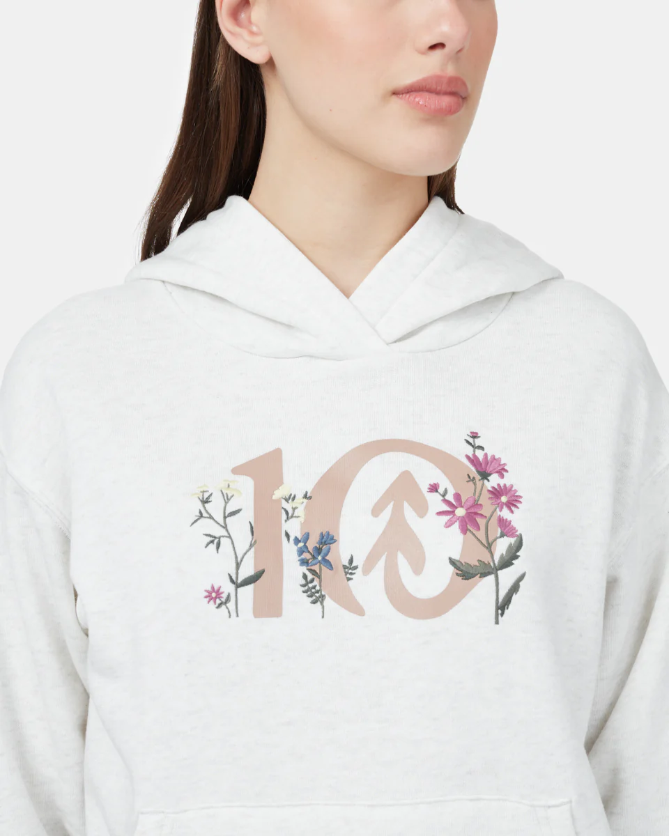 Floral Logo Hoodie - Image 5