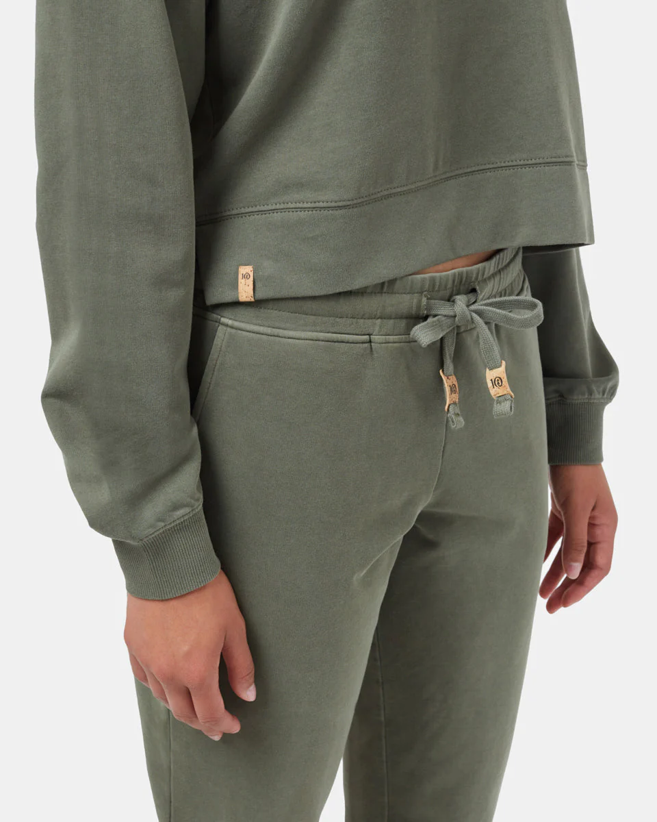 French Terry Cropped Hoodie - Image 5