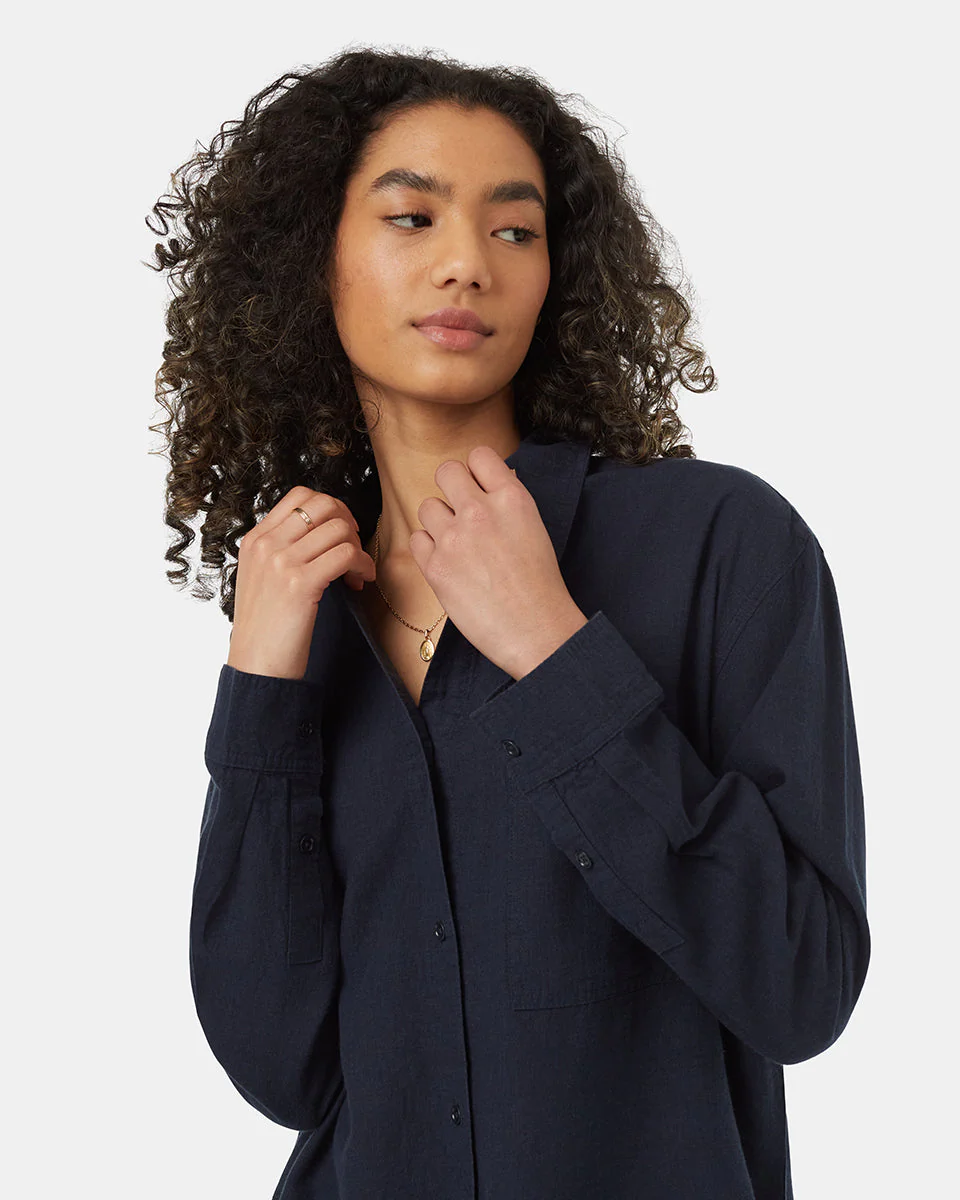 Hemp Button Front Shirt - Image 4