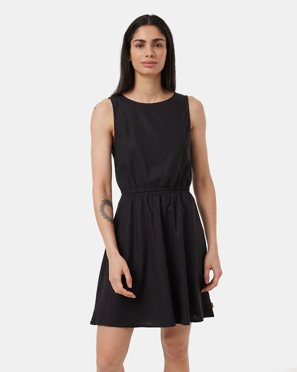 Hemp Cutout Dress - Image 2