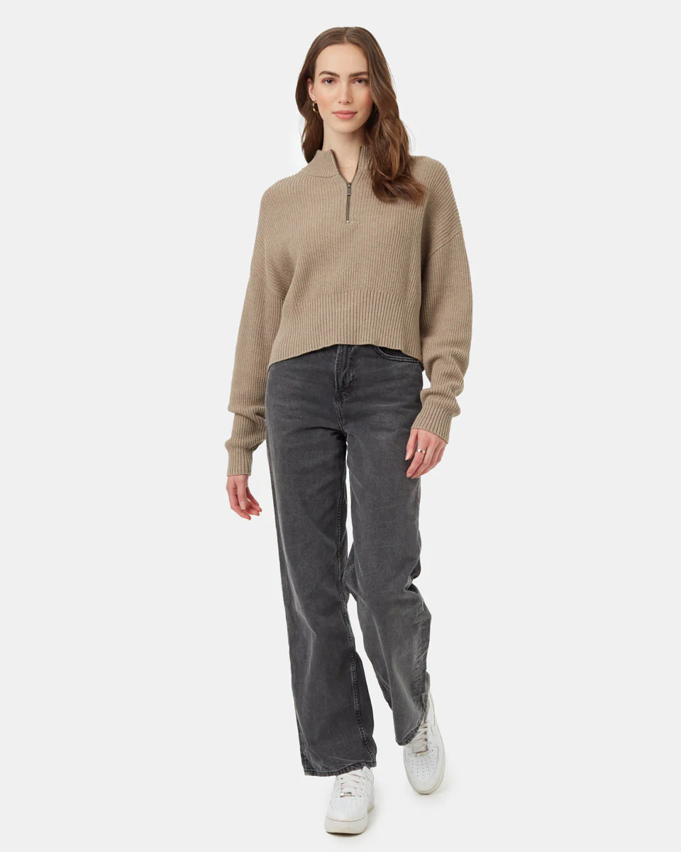 Highline 1/4 Zip Mock Neck - Image 2
