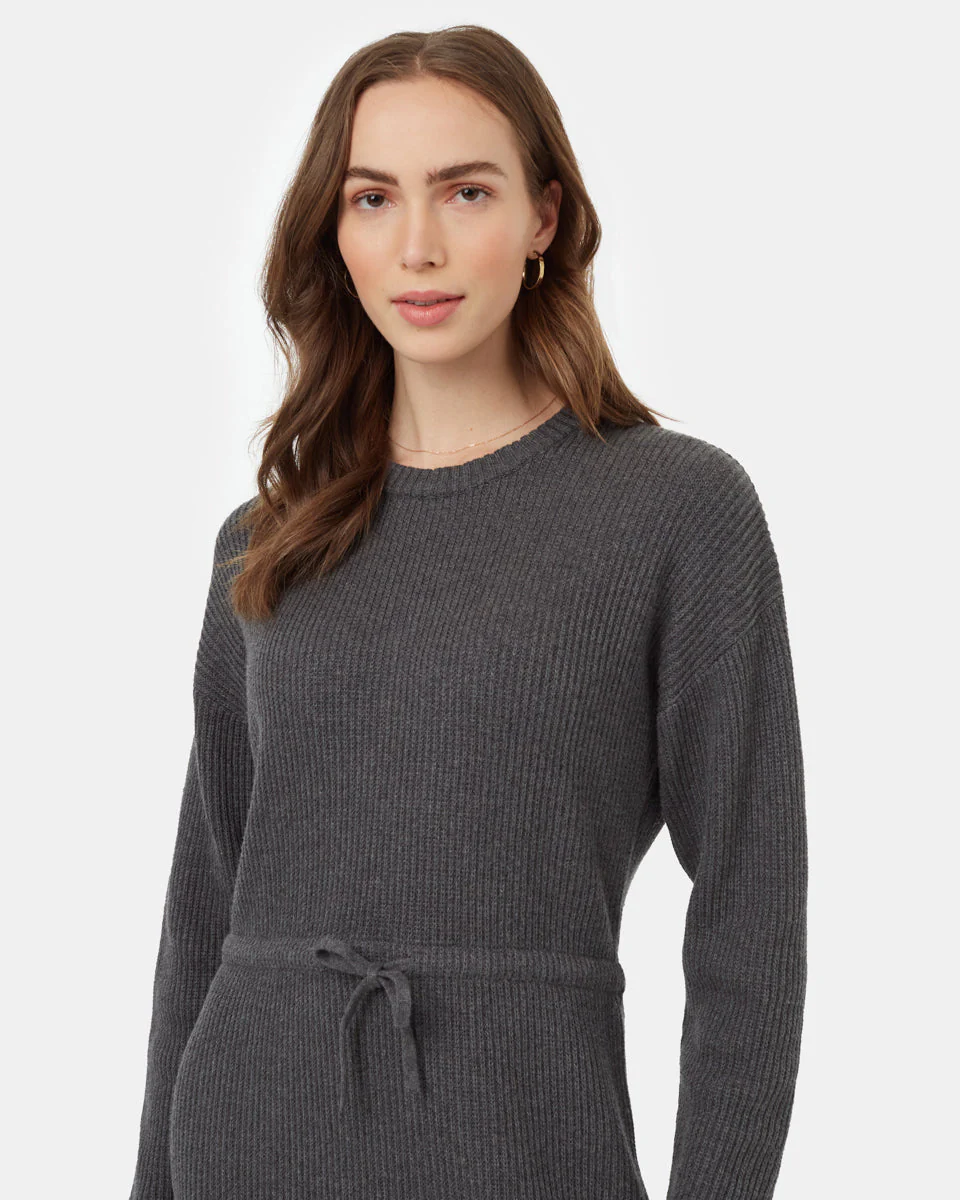 Highline Drawstring Sweater Dress - Image 4