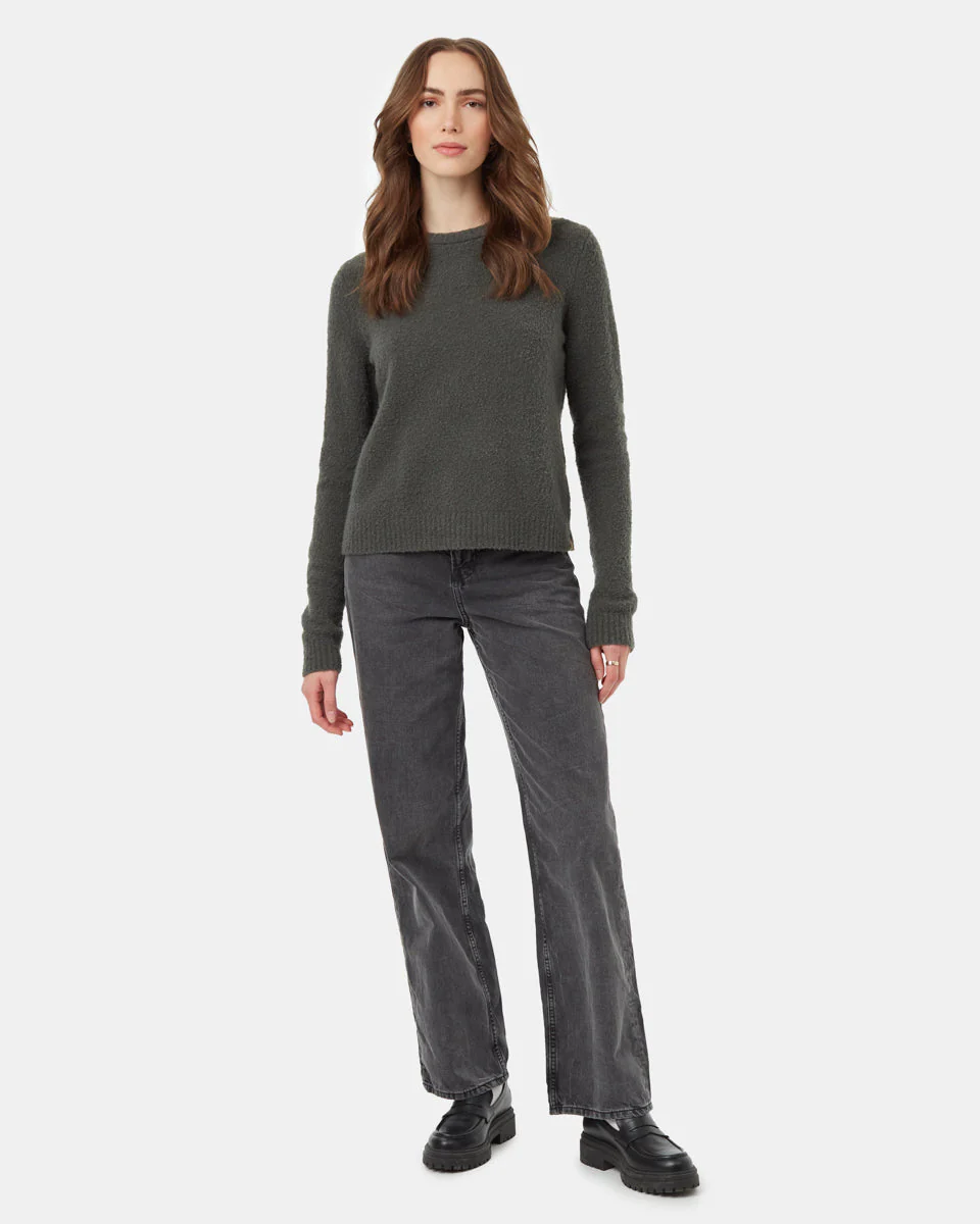 Highline Fuzzy Crew Sweater - Image 2