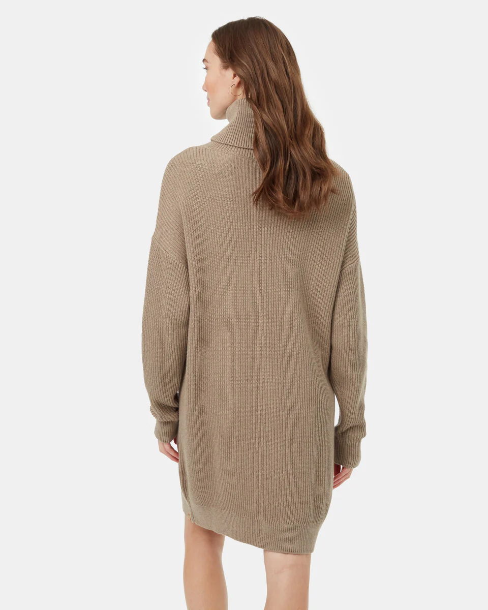 Highline Oversized Turtleneck Dress - Image 3