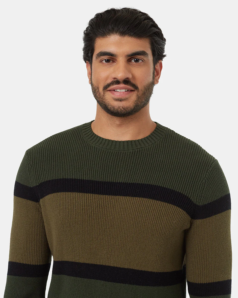 Highline Ribbed Blocked Crew - Image 4