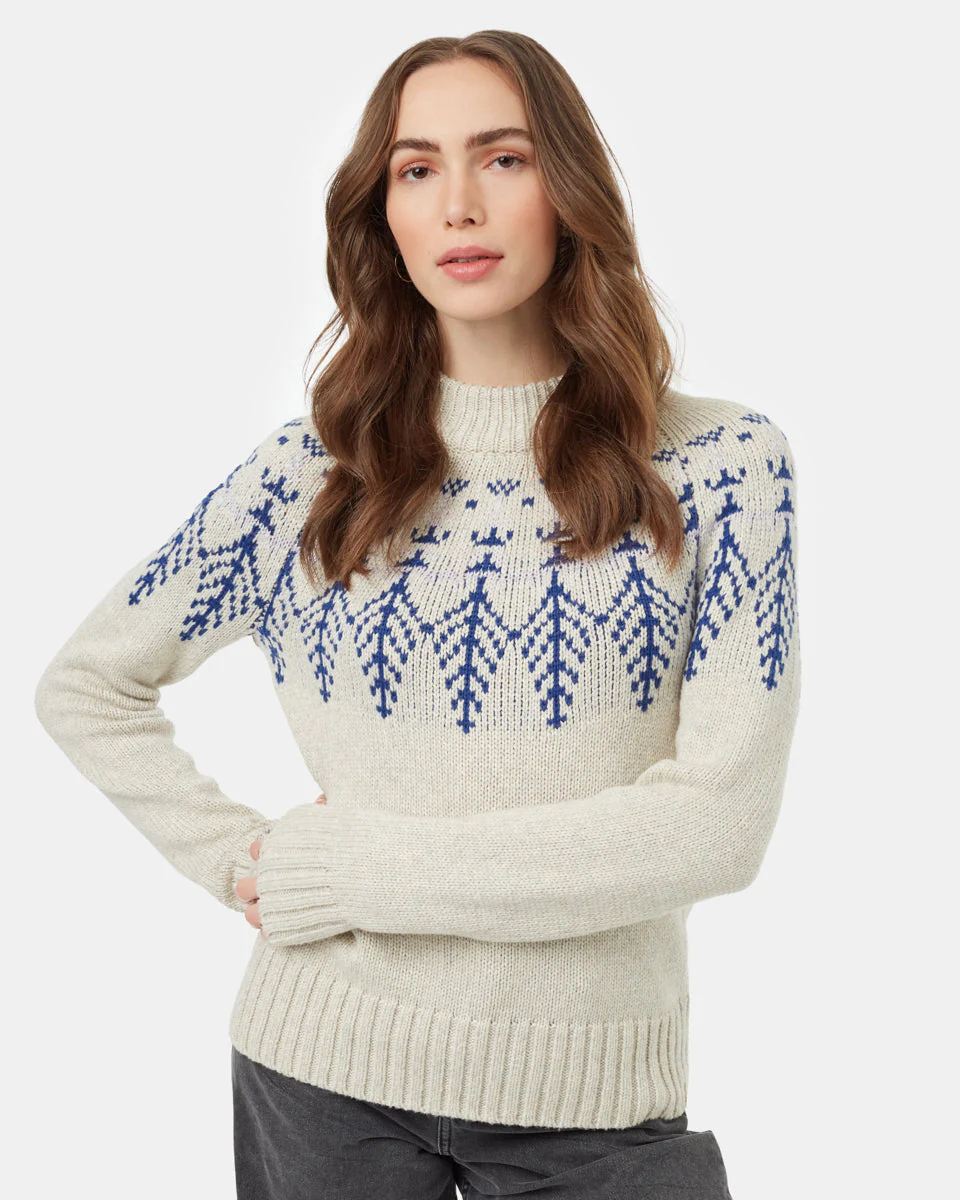 Highline Wool Intarsia Sweater - Image 2