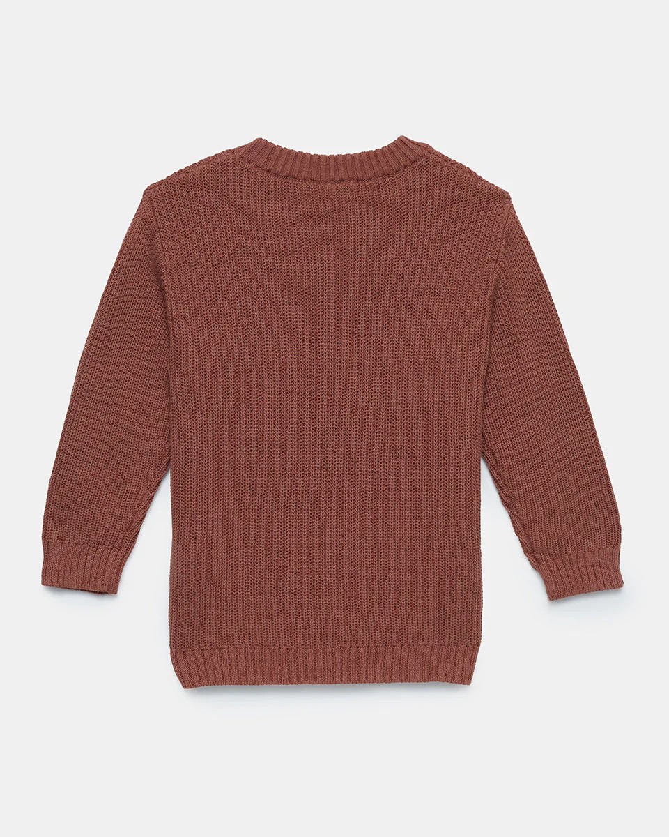 Kids Highline Crew Sweater - Image 4