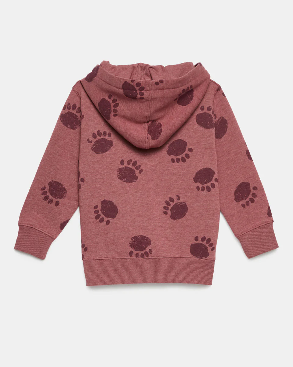 Kids Treefleece Bear Paw Hoodie - Image 3