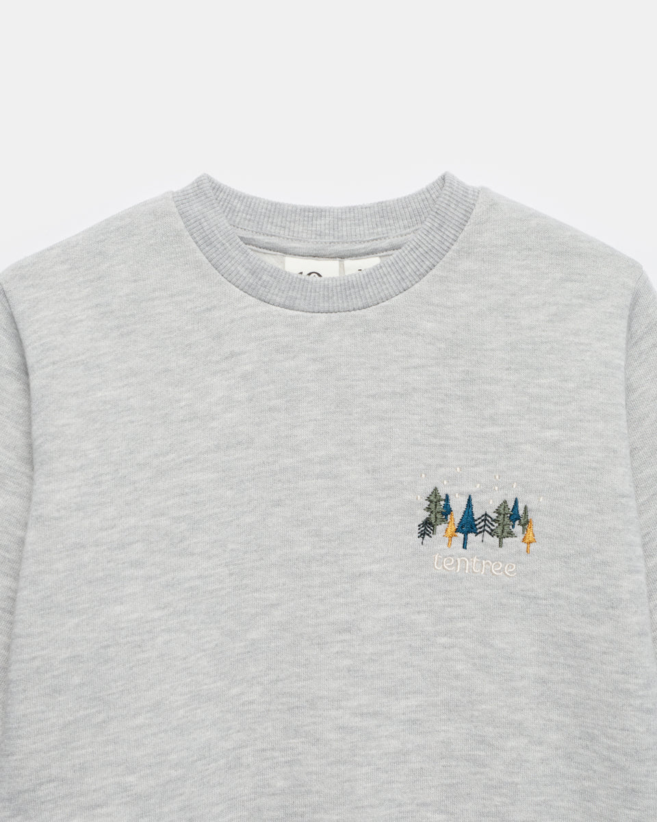Kids Winter Trees Crew - Image 2