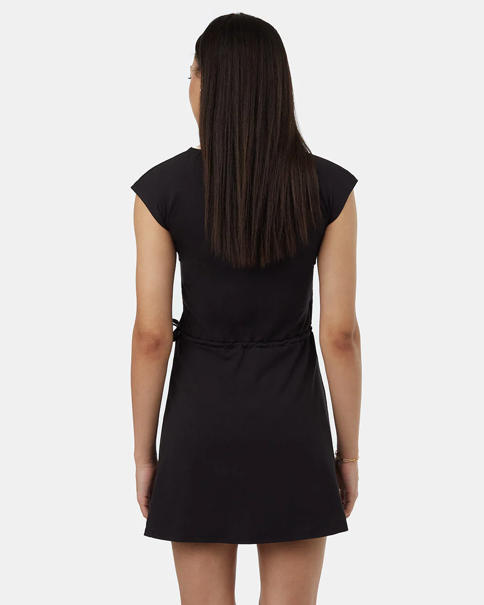 Knit Wrap Dress - Image 3