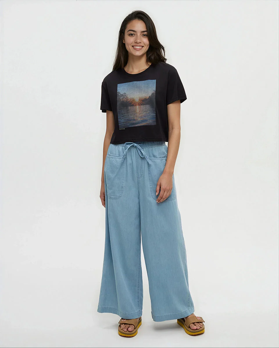 Lake View Crop T-Shirt - Image 2