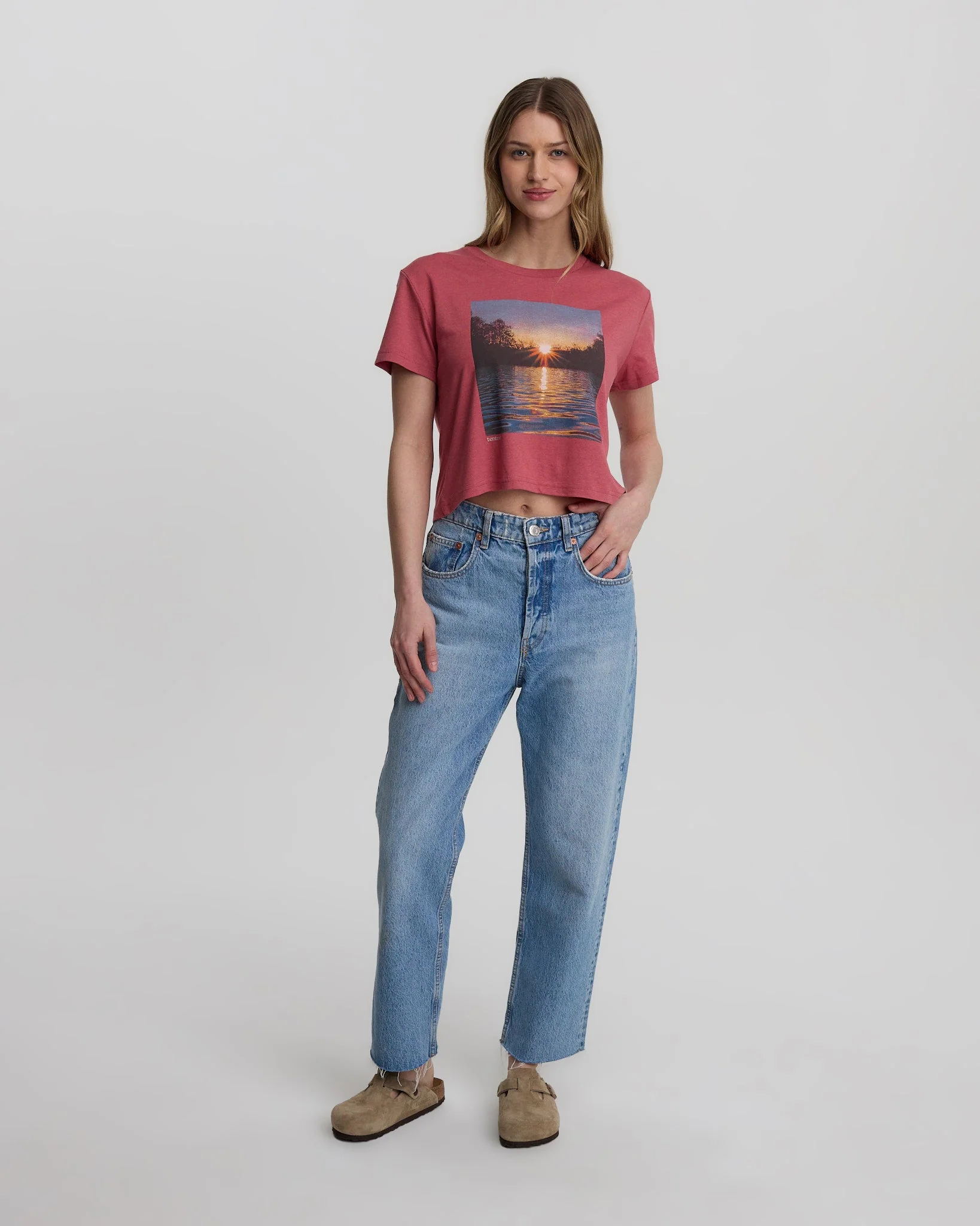 Lake View Crop T-Shirt - Image 4