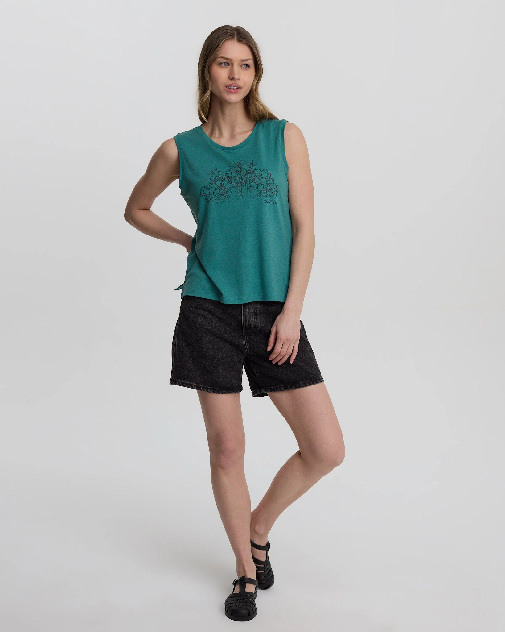 Lakeside Florals Tank - Image 2