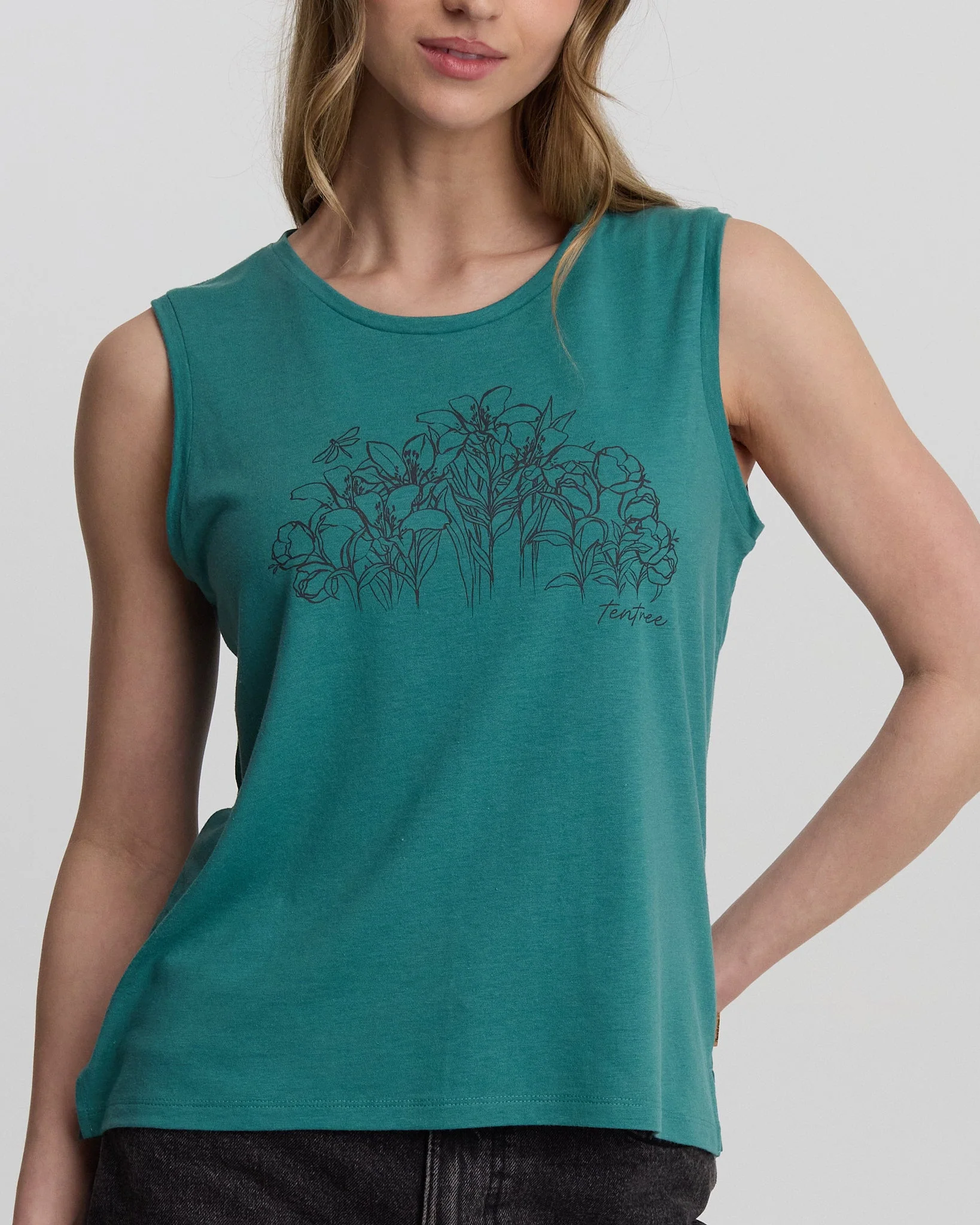 Lakeside Florals Tank - Image 4