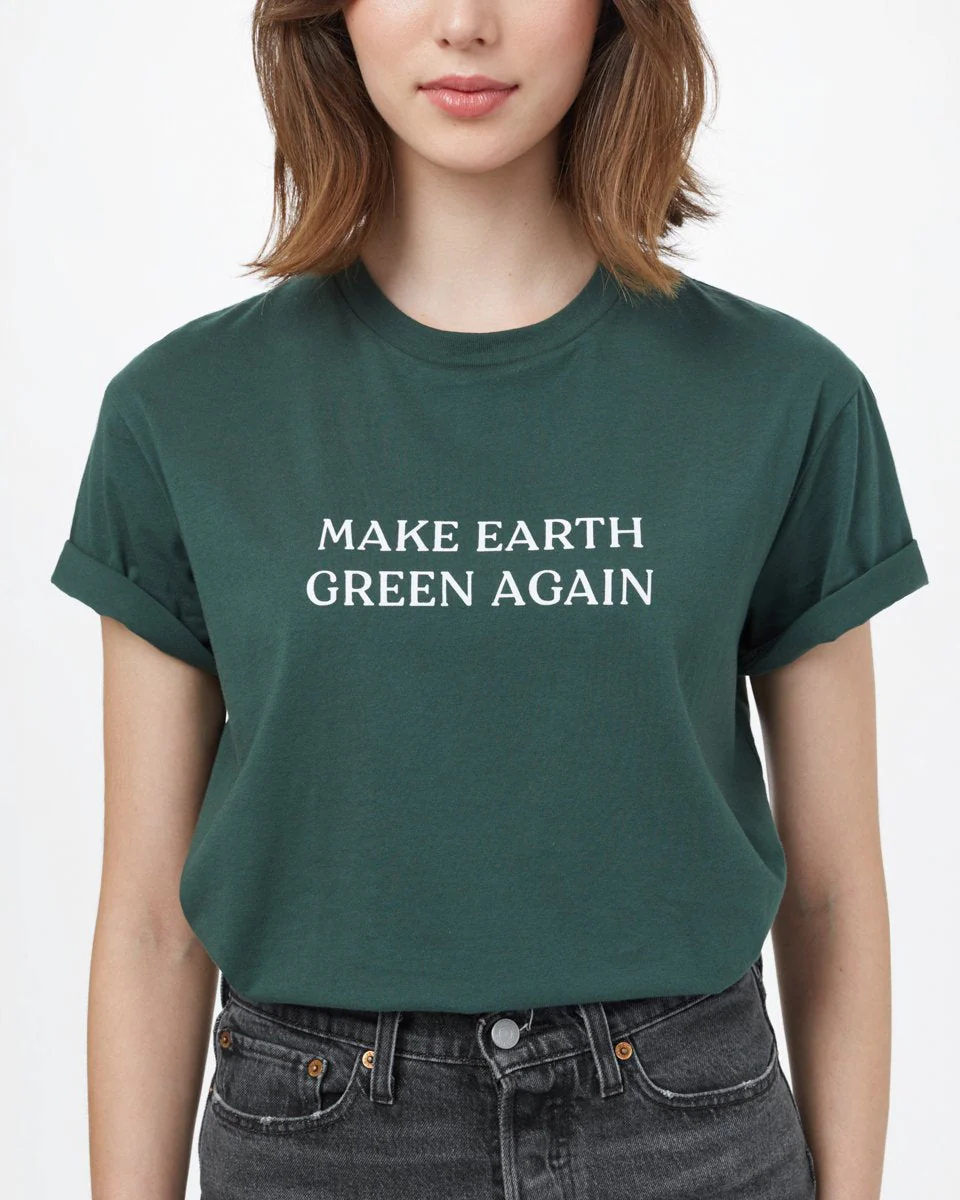 Make Earth Green Again Unisex T-Shirt - Image 8