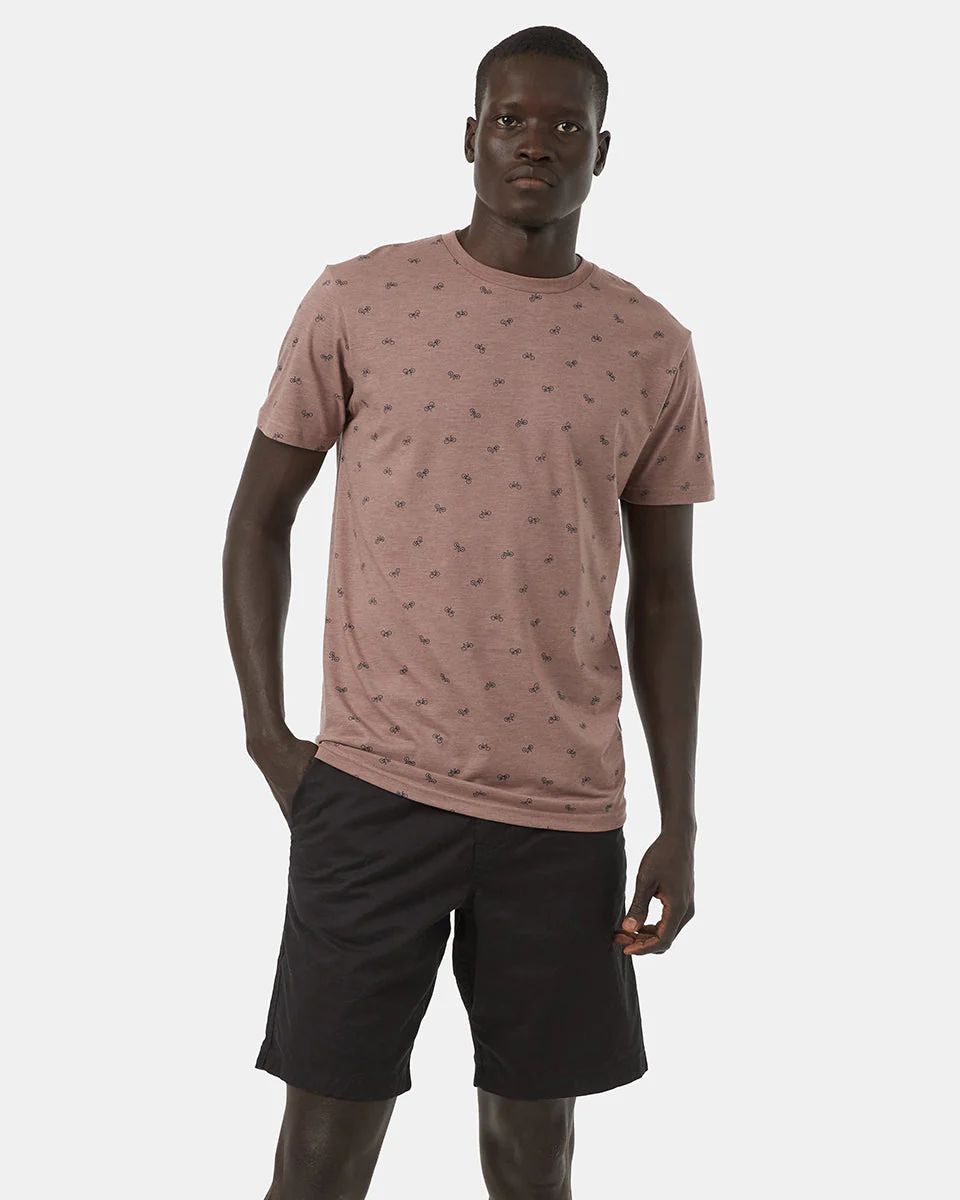 Bike Around Print T-Shirt - Image 2