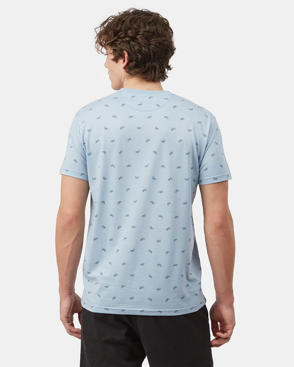 Bike Around Print T-Shirt - Image 3