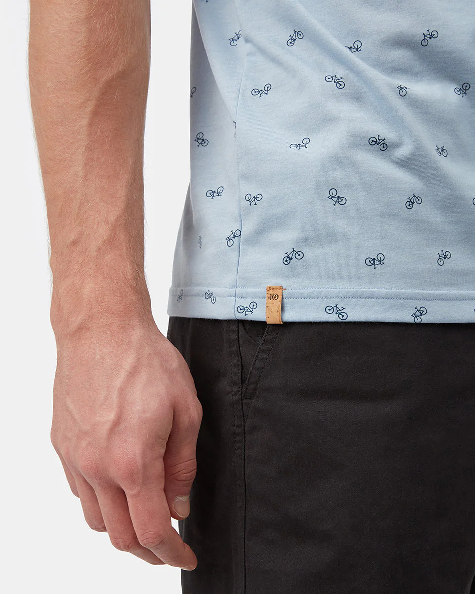Bike Around Print T-Shirt - Image 4