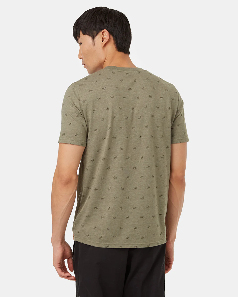 Bike Around Print T-Shirt - Image 3