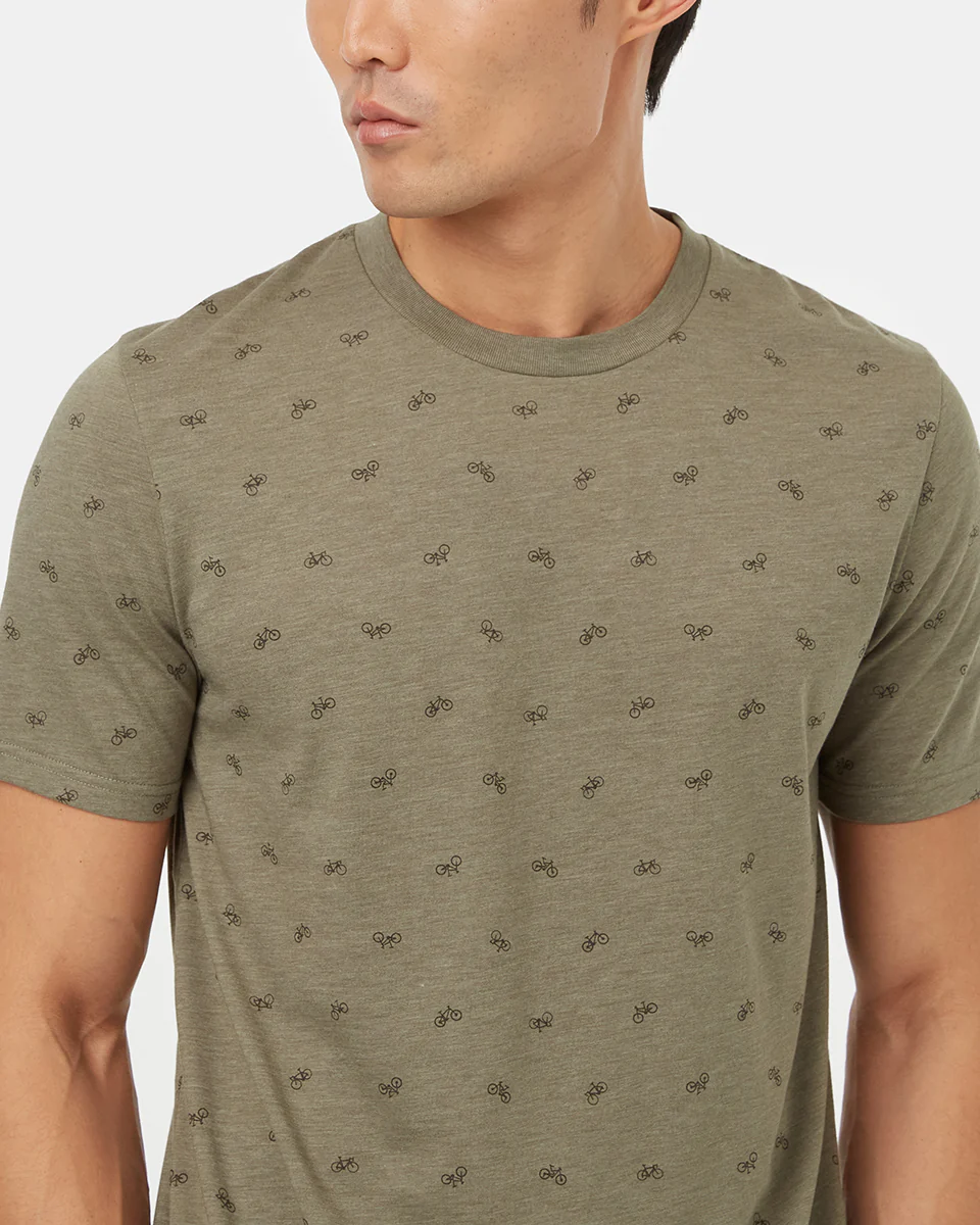 Bike Around Print T-Shirt - Image 4