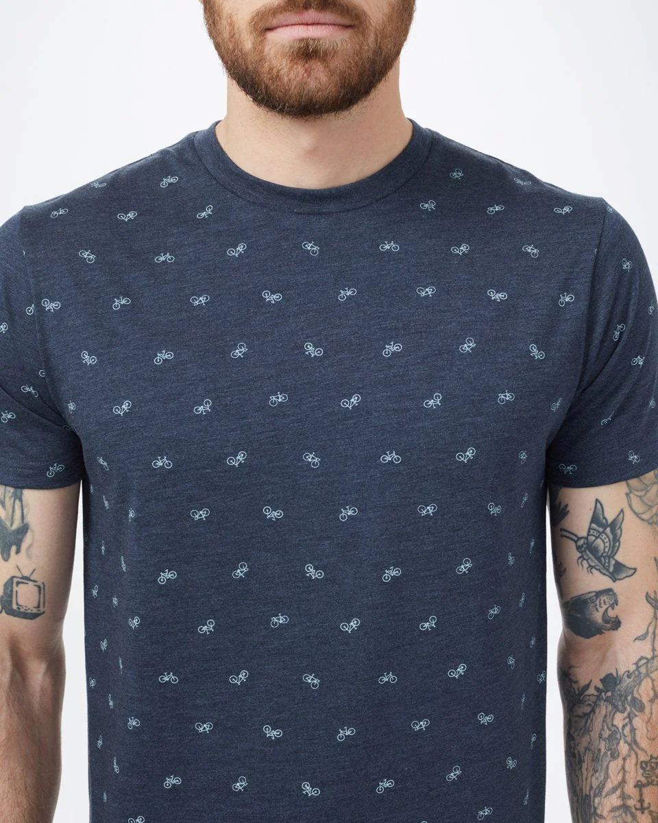 Bike Around Print T-Shirt - Image 2