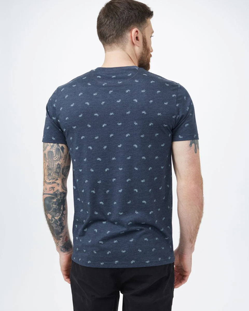 Bike Around Print T-Shirt - Image 3