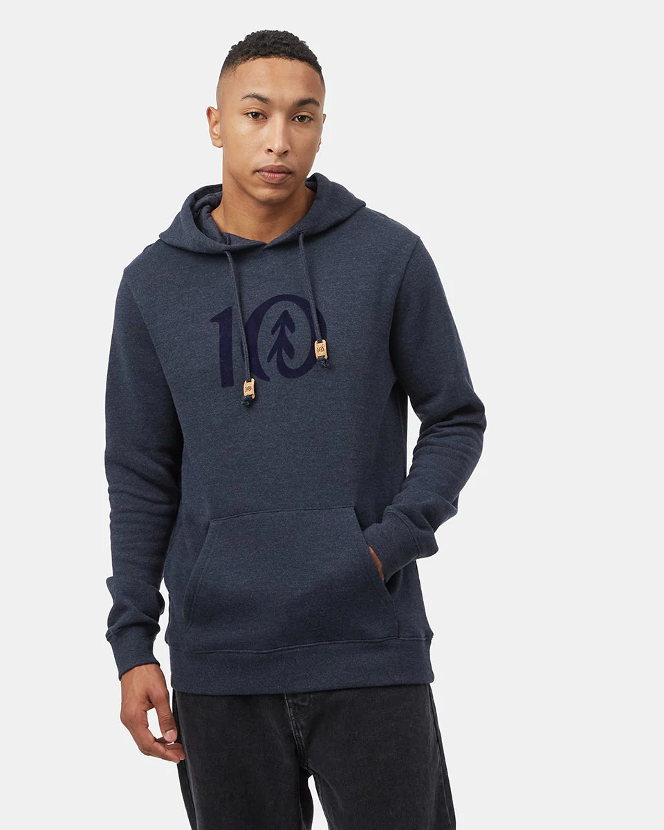 Flocked Logo Hoodie - Image 2