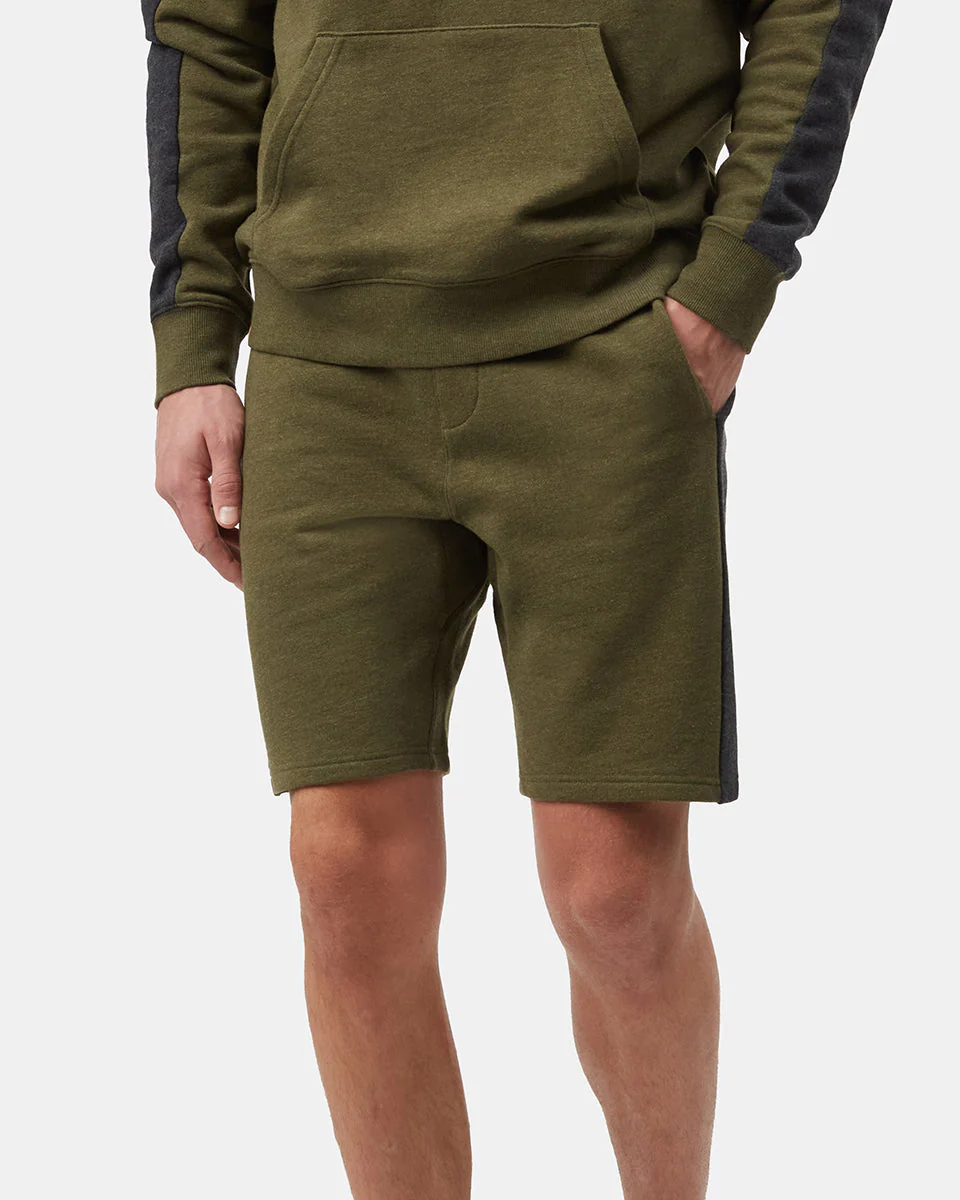 French Terry Colour Blocked Sweatshort - Image 2