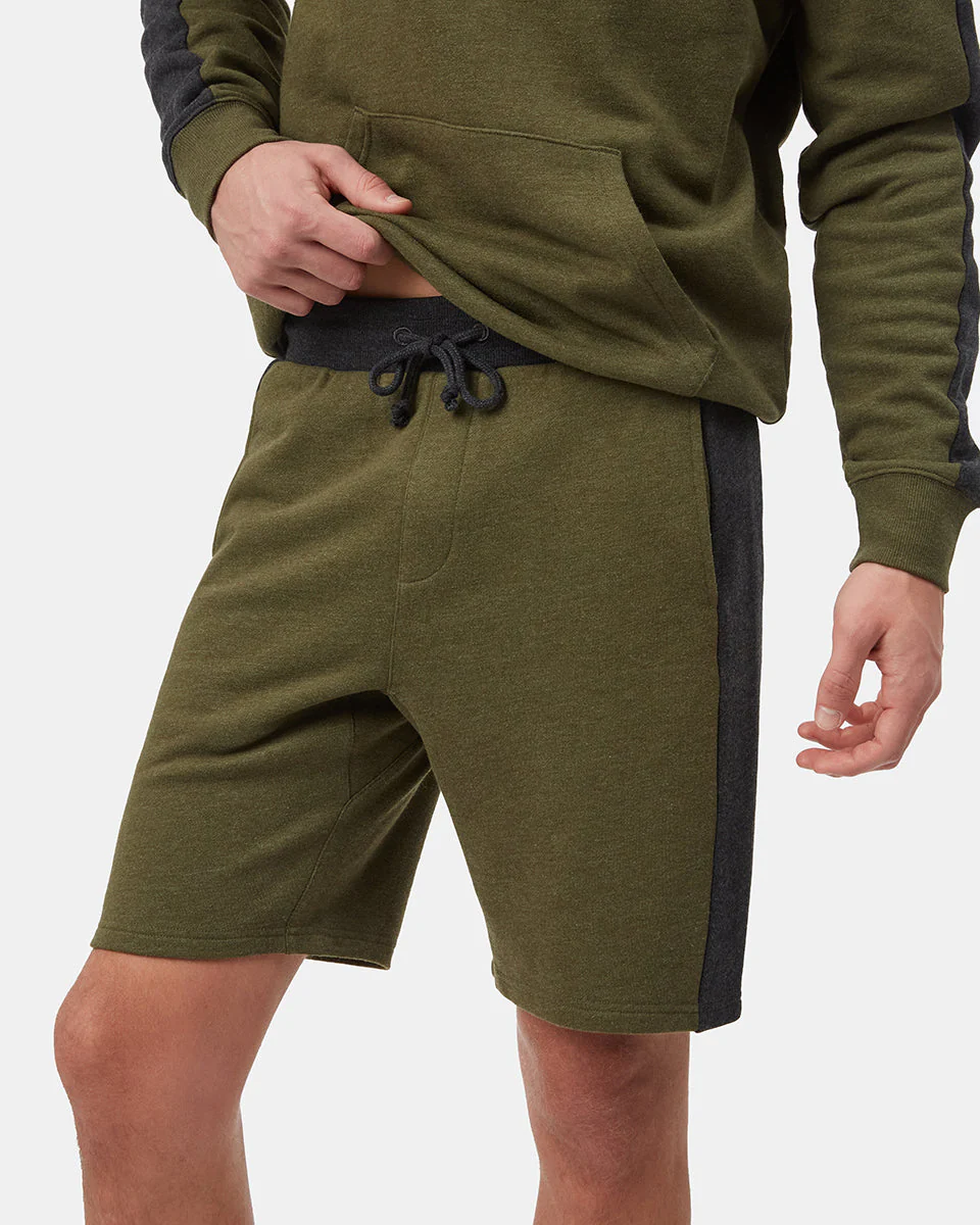 French Terry Colour Blocked Sweatshort - Image 3