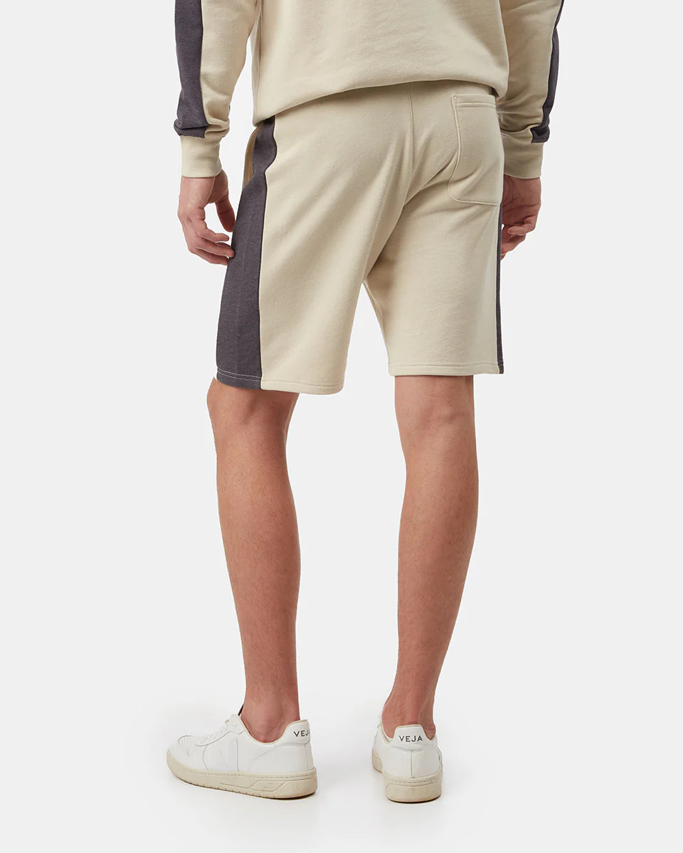 French Terry Colour Blocked Sweatshort - Image 3