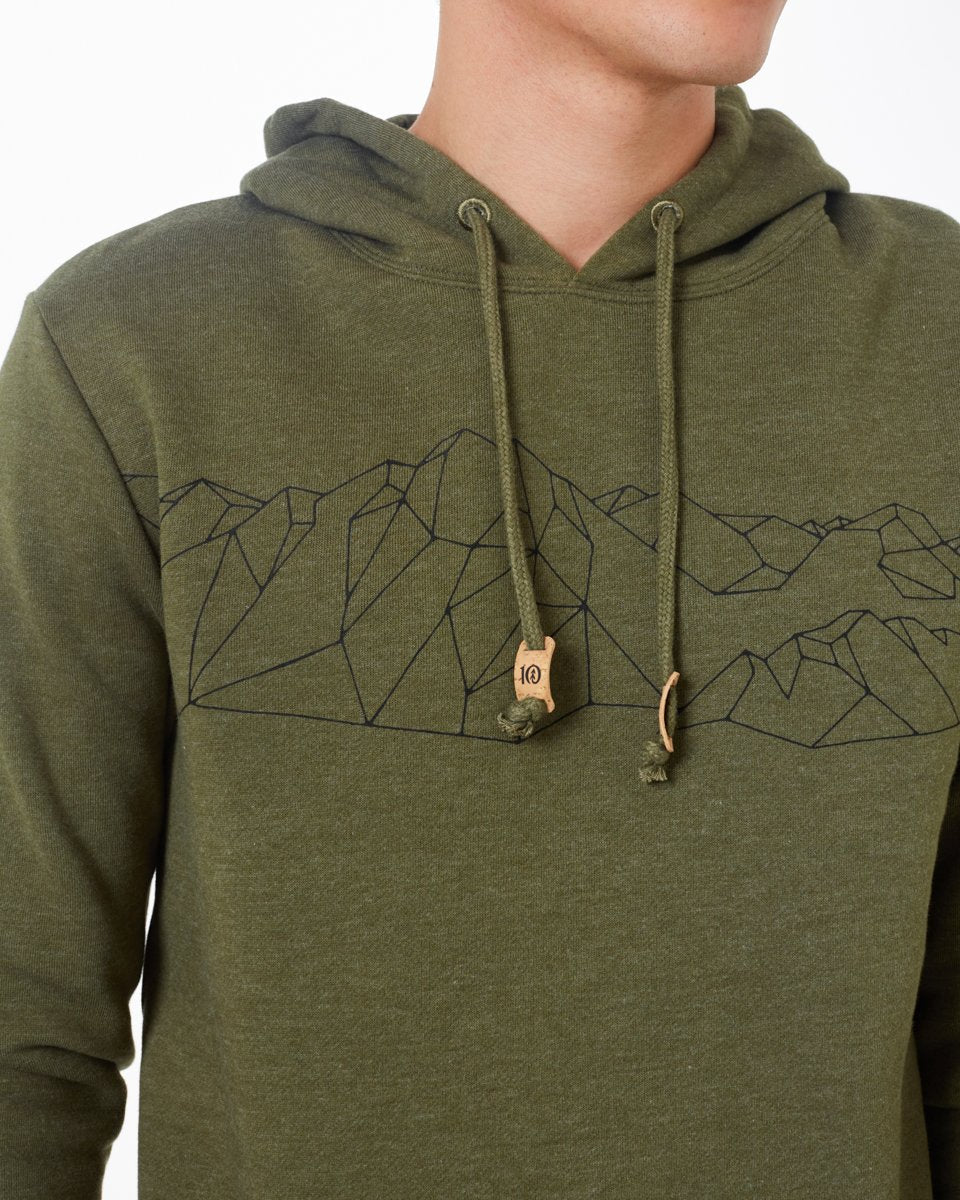 Geo Mountain Classic Hoodie - Image 2