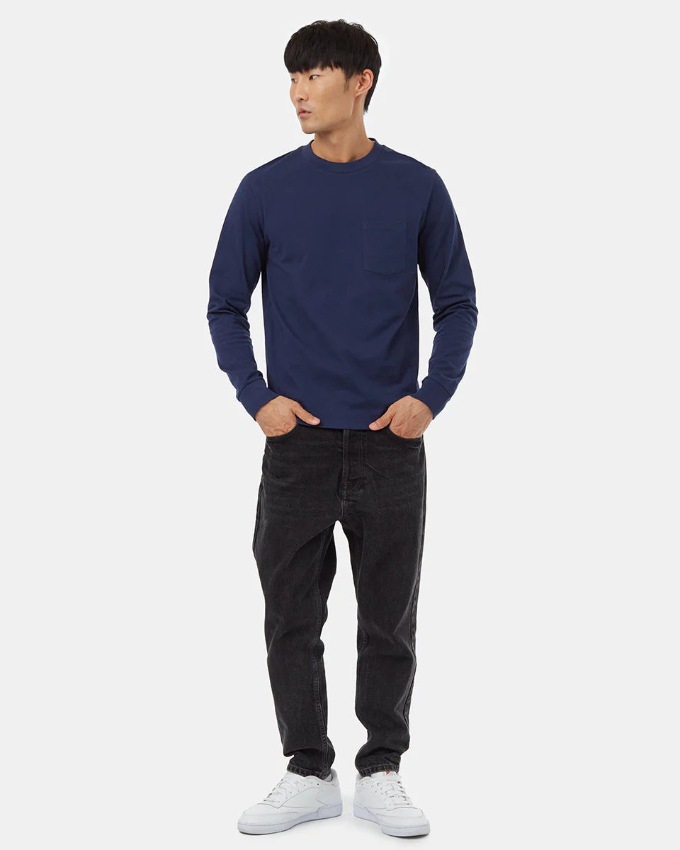 Heavyweight Cotton Pocket Longsleeve - Image 2