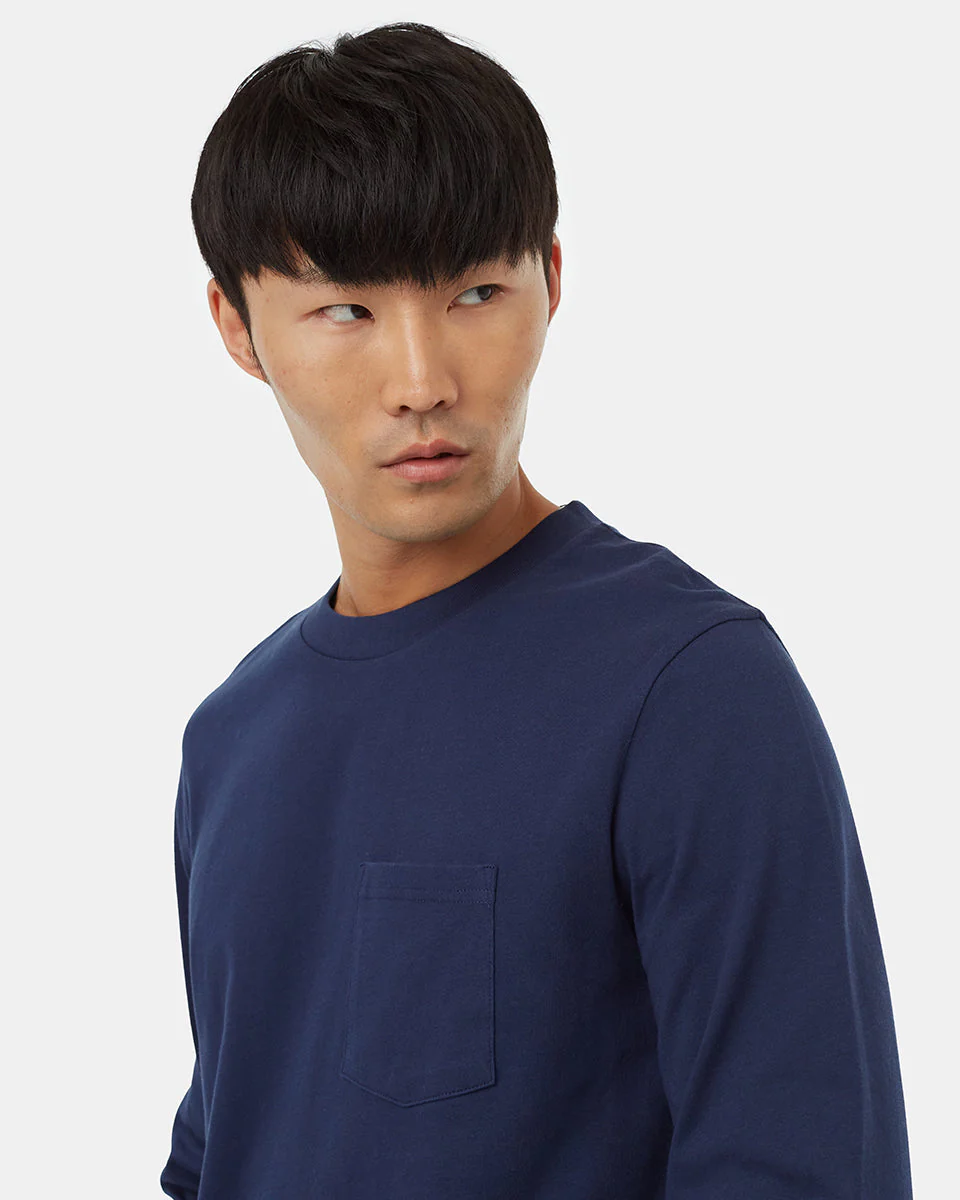 Heavyweight Cotton Pocket Longsleeve - Image 4