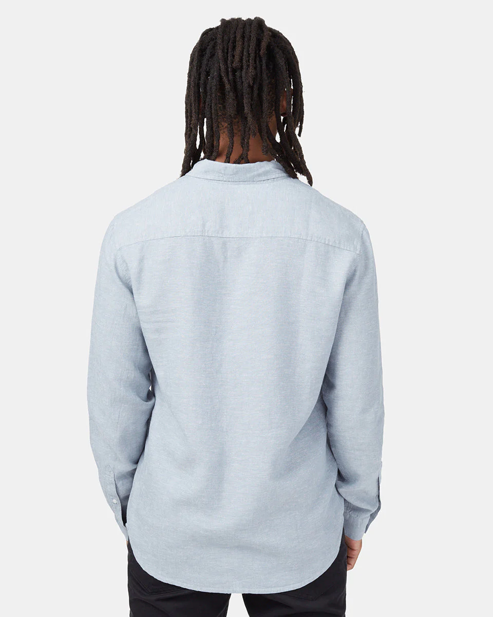 Hemp Button Front Shirt - Image 3