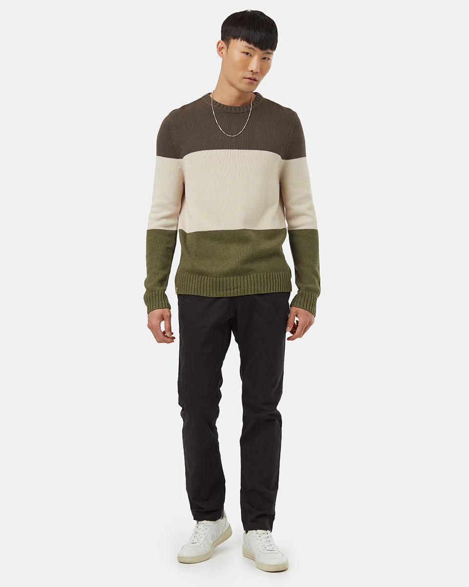 Highline Blocked Crew Sweater - Image 2