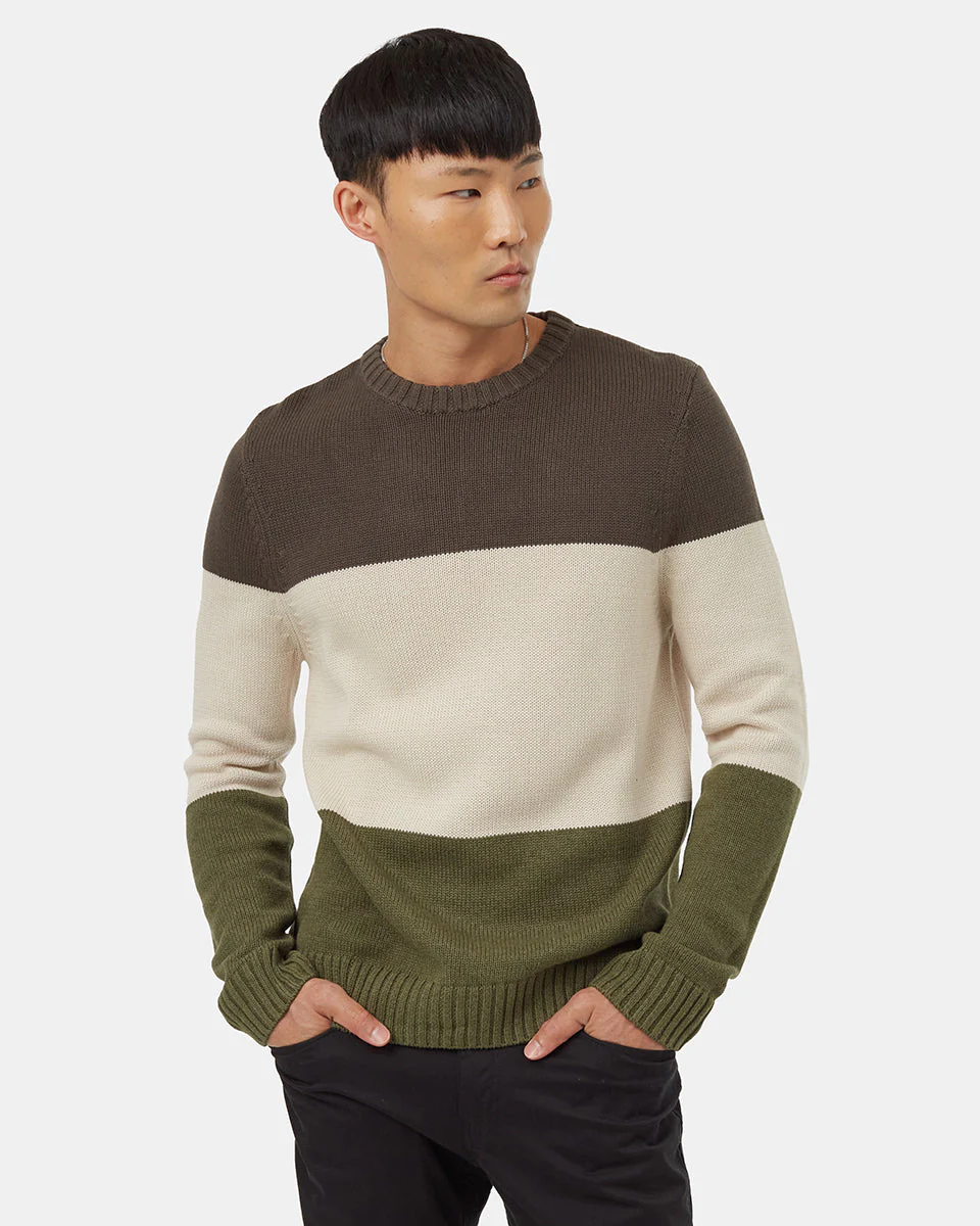 Highline Blocked Crew Sweater - Image 5