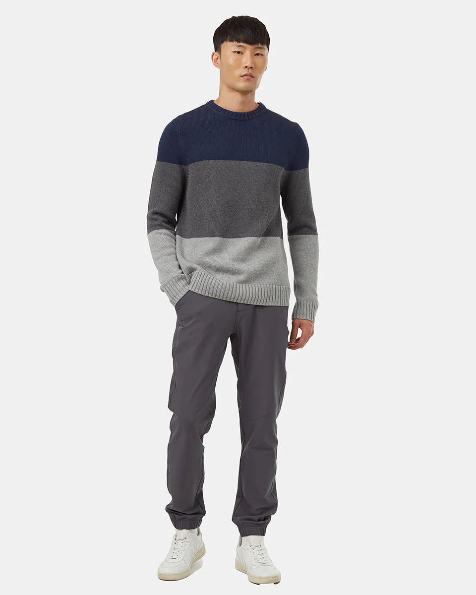 Highline Blocked Crew Sweater - Image 2