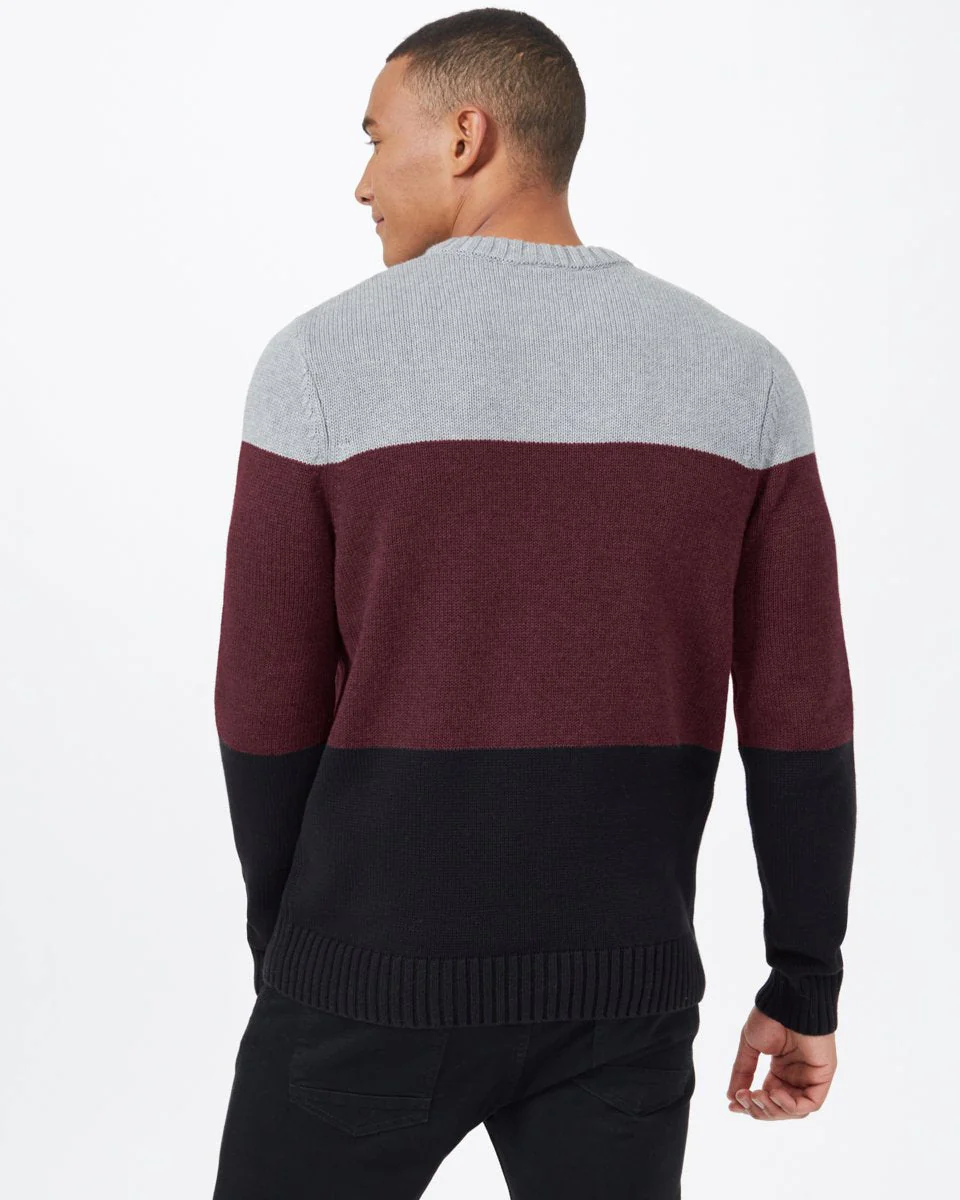 Highline Blocked Crew Sweater - Image 3