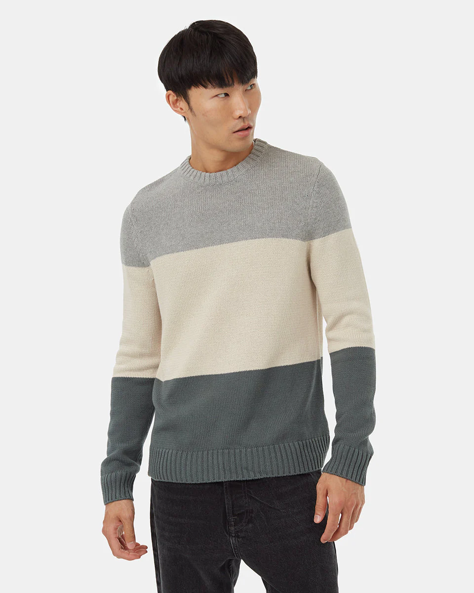 Highline Blocked Crew Sweater - Image 2